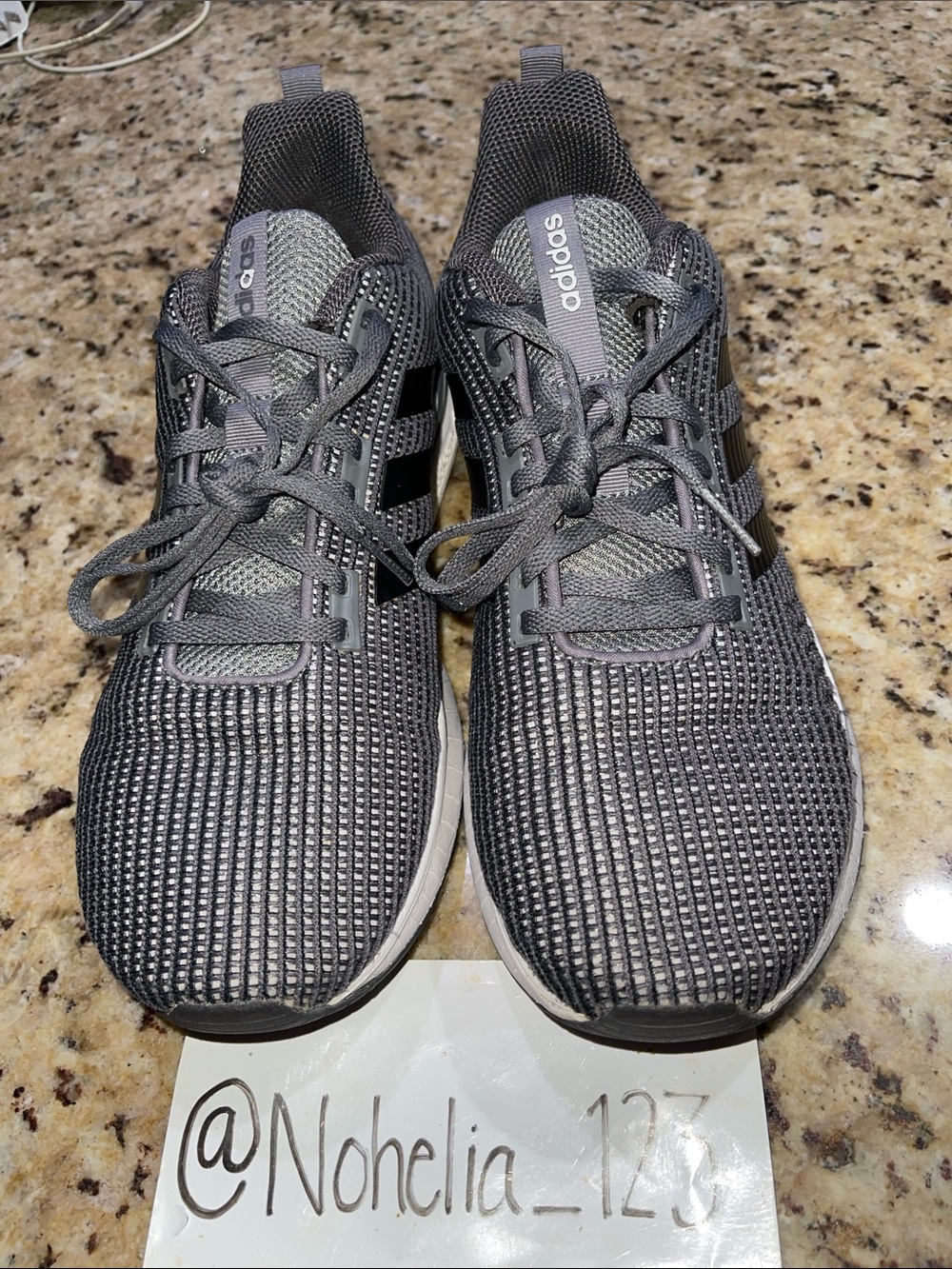 🌟adidas Questar TND Men’s Gray Mesh Athletic Sneakers